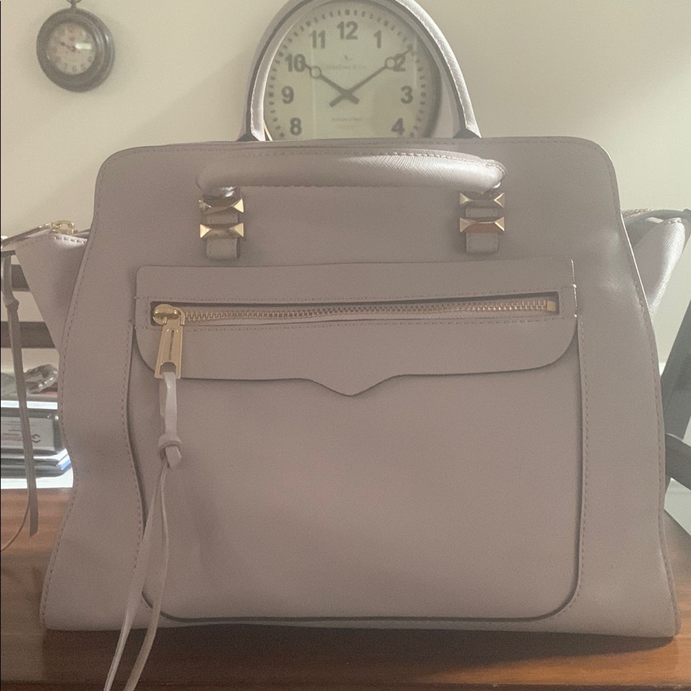 Rebecca Minkoff Purple Satchel Elegant Design